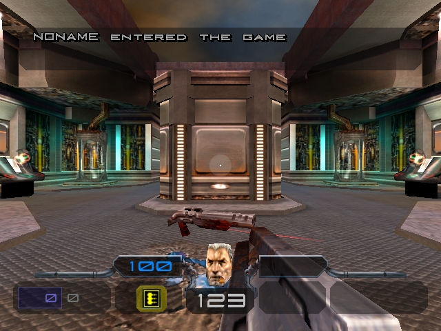 Quake III - Arena - Dreamcast game screenshot (2000) by Sega